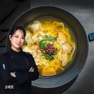 티엔미미 정지선 새우완탕면 2세트(330gX2개)