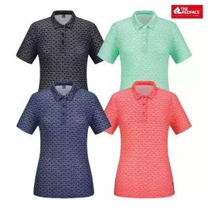 [레드페이스 본사] 여성 파러웨이안나셔츠칼라하프우먼티셔츠 REWFTSM24950