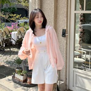 [제작/빅사이즈]이블렛 로티엔 코튼 스트링 후드 셔츠 제이스타일