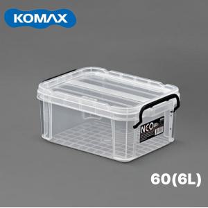KOMAX 네오박스 60 6L 다용도 정리함 수납정리함 리빙박스