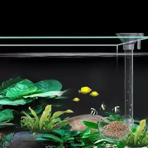 수족관 아크릴 먹이 튜브 어항 사료 공급기 급여기 트 (WFHK93I)