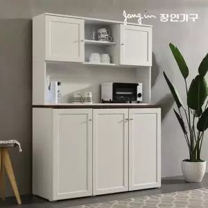 [장인가구]쉐프 1200 주방수납장 상부장세트
