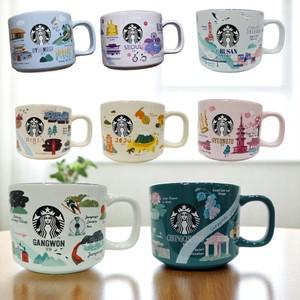 스타벅스 안녕 시리즈 머그컵 355ml 서울 부산 경주 제주 강원 충청 전라 경기 외국인 기념품 선물