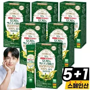 리얼메디온 (총6박스) 유기농 엑스트라버진 올리브오일 스틱 오늘 올리브 얼라이브 100% 압착 올리브유 냉압착