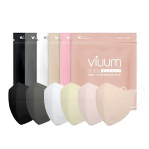 비움 에코브리즈 KF94 얇은마스크 100매 새부리형 중형 대형 여름마스크