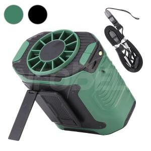 아토만 태풍기 여름 캠핑 탁상용 휴대용 초 경량 미니 LED 쿨링 쿨 티셔츠 옷 속 냉풍기 선풍기 1세트