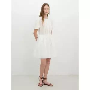 [올리브데올리브](신세계 사우스시티)코튼 미니 플레어 핀턱 원피스 OW5MO550