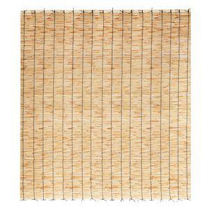 자연소재 갈대발 176x180cm 특대형 고급 현관문발 창문발 블라인드 햇빛가리개 천연문발