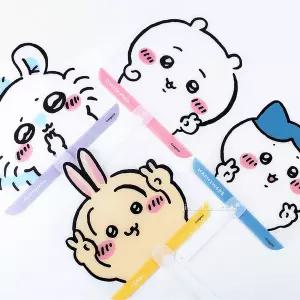 먼작귀 귀요미 부채 PP 휴대용 손부채 (랜덤 1개)