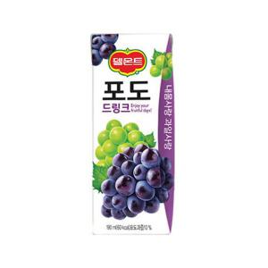 델몬트 드링크 포도 190ml x 48팩