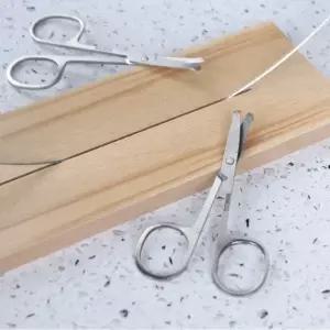 코털가위 둥근 스텐레스 (WFGTDW9)