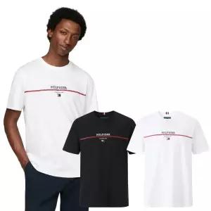 타미힐피거 플래그 로고 반팔티셔츠
