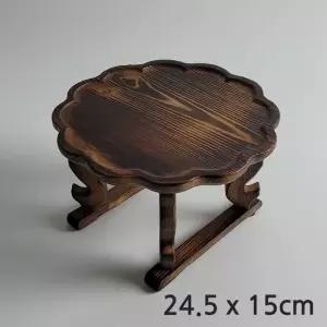 원목 개다리 소반 찻상 2호 개다리소반 찻상 다과상 전통찻상 백일상 돌상 나무소품