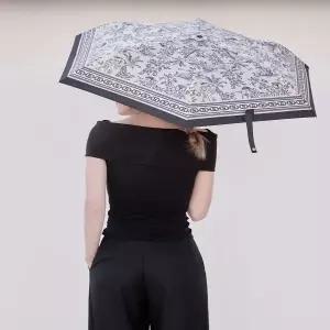 [헤지스](대구신세계)HIUM5F110BK [뜨왈드주이] 블랙 경량 양우산 (UV차단)