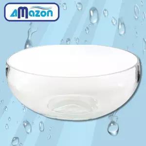 다팜아쿠아 아마존 SHC639-15 유리 화병 수경 재배 테라리움 다용도 대형 수반 어항 (31x15cm)