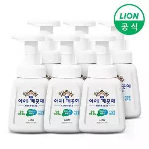 아이깨끗해 주방용 핸드워시 키친 바질향 250ml 용기 6개