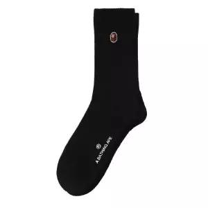 베이프 로고 자수 양말 001SOL801001M TP441399967