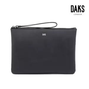 [백화점 선물포장] 닥스 클러치백 남성 파우치 손가방 일수가방 가죽 블랙 102