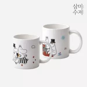 [삼미수저] 무민 프렌즈 머그컵세트 2P