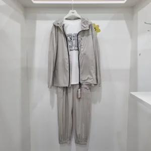 [행텐주니어]스판 생활방수 바람막이 점퍼 카고 조거 바지 세트14520-010-451-43