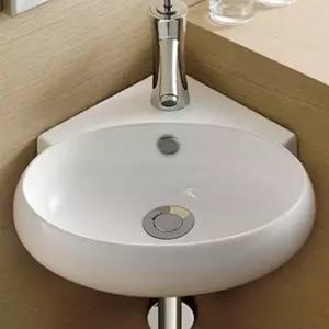 미니 원형 코너 소형 세면대 업소 화장실 욕실 가정