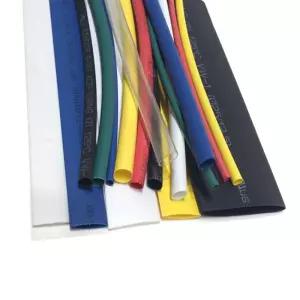 열 수축튜브 38mm 흑색 미터단위 재단판매/열수축튜브/열수축관/국산/전선/전기열/수축튜브관/열수축튜브