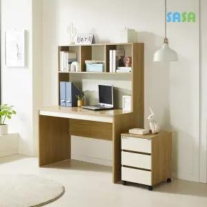 데코라인(매장상품) 라떼 1인 책상세트