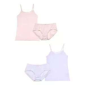 어떤 옷에나 입기 좋은 주니어 끈 브라런닝 팬티세트 어린이날선물 여자주니어런닝