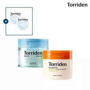 [SET] 토리든 다이브인 저분자 히알루론산 멀티패드 80매 + 셀메이징 비타C 흔적 토닝 패드 70매 (+멀티패드 10매입 2개)