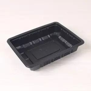 PP실링용기 JH 23185 70호) 블랙 600개 포장용기 일회용용기 일회용포장용기 배달용기
