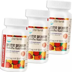 [굿소일] 멀티 프로 비타민 나이아신 엽산 정제 180정