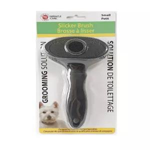 미라클 슬리커 하드 브러쉬 Small 애견 엉킨털 죽은 털 제거 전용 강아지 빗 