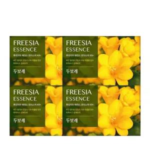 해피바스 두보레 후리지아 에센스비누 100g 4입