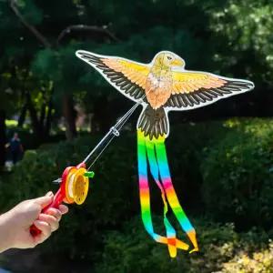 [문구티쳐] 민화 낚시연 (3종택1) 반려동물 낚싯대 실내연날리기 설날 추석만들기 민속놀이키트 전통놀이 놀이학교