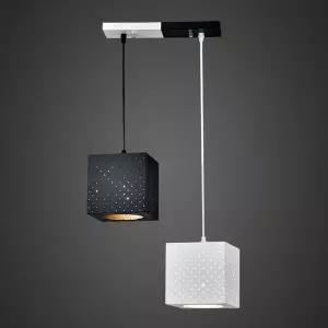 (LAMP타입/E26)건빵 화이트 블랙 2등 화이트 블랙의 아름다운 디자인