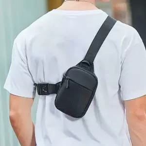 남성용 미니 슬링백 힙색 RNR-0121 남자슬링백 미니슬링백 남자힙색 가벼운미니백