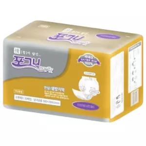 포그니 성인용기저귀 소변패드 프리미엄라운드 30매x8팩(1box) 요실금 속기저귀