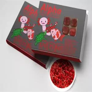 우파루파 사료 장구벌레 도롱뇽 살라만다 디스커스 먹이