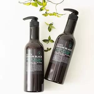 [수앤] 오리진블랙 단백질폭탄 샴푸 700mlx2 볼륨샴푸 대용량