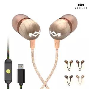 하우스오브말리 C타입 유선 감성 이어폰 아이폰 갤럭시 호환 운동용 러닝용 입학 졸업 선물 밥말리