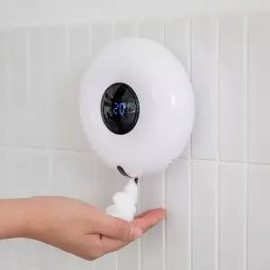 [모노플랫] 자동센서 핸드워시 도넛형 벽걸이 거품 디스펜서 손세정기 손세정제