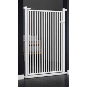 고양이 방묘문 반려묘 대형견 현관문펜스 발려견 출입 방충망 간이 애견 80cm 개문