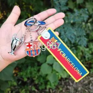  바르셀로나 우승트로피 키링 챔스 챔피언스리그 라리가 리그 챔피언 엠블럼 축구 키링