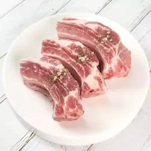 [바라던] 살코기 많은 미국산 로인립 11-15조각 등갈비 1kg x 2팩