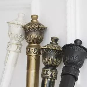 크라운 35mm 커튼봉 12번  260 360cm