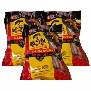 동원 통그릴 윈너 6개 280g 도시락 안주 캠핑 소시지 핫도그