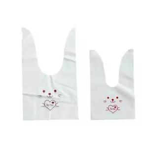 토끼 포장봉투 50p 어린이집 유치원 생일 답례품 사탕 초콜릿 구디백포장지