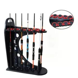 양면 낚시방 낚시대거치대 12구 알루미늄 보관 로드홀더