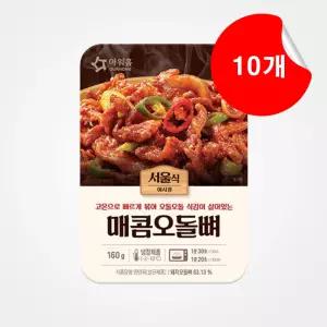 아워홈 매콤 오돌뼈 160g X 10개