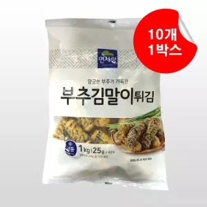 면사랑 부추김말이튀김 1kg x 10개 1박스 (냉동)